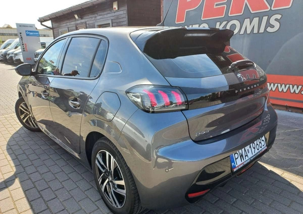 Peugeot 208 cena 66800 przebieg: 21000, rok produkcji 2020 z Chodecz małe 254